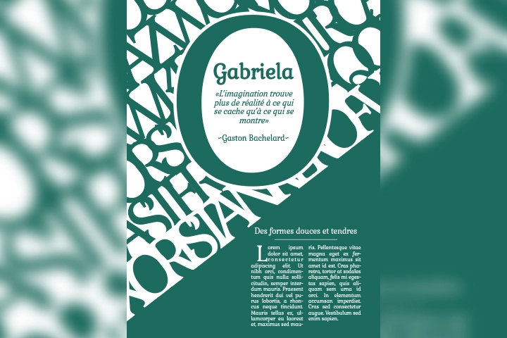 affiche gabriella